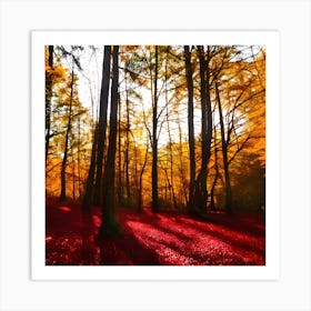 Autumn Forest Art Print