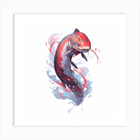 Koi Fish Art Print