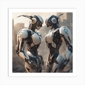 A Highly Advanced Android With Synthetic Skin And Emotions, Indistinguishable From Humans 6 Art Print