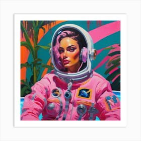 'Space Woman' Art Print