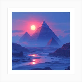 Egyptian Sunrise Art Print