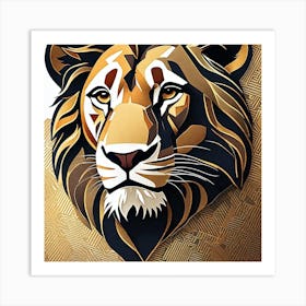 Lion Art 1 Art Print