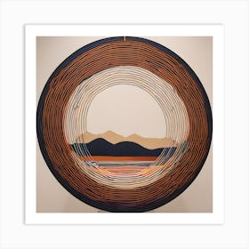 'Circle' Art Print