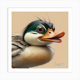 Duck! 16 Art Print