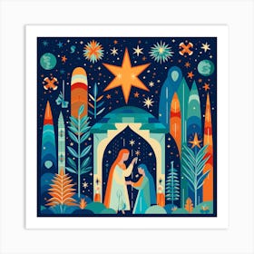 Nativity 1 Art Print