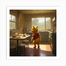 Winnie The Pooh 4 Art Print