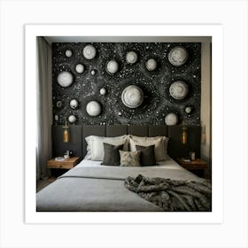 Planets Wall Mural Art Print