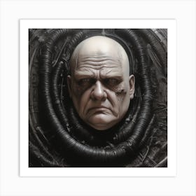 Alien Head 3 Art Print