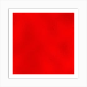 Red Glass Art Print