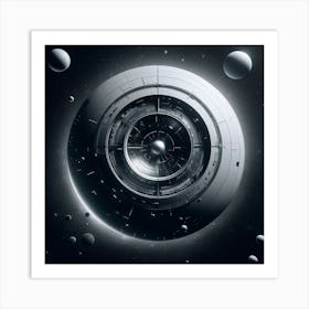 Spaceship 58 Art Print