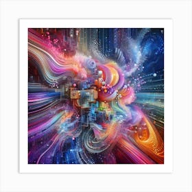 Abstract Painting 40 Art Print