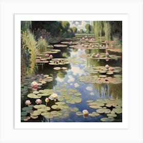 Water Lilies 1 Art Print