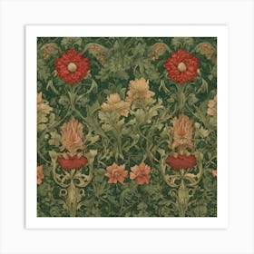 William Morris Inspired 5 Art Print