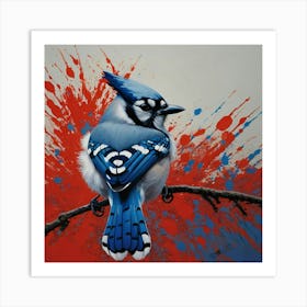 Blue Jay Art Print