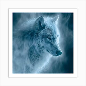 Wolf Art Art Print