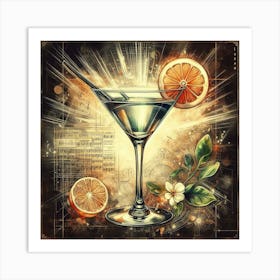 Martini 4 Art Print