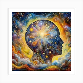 Psychedelic Art Art Print