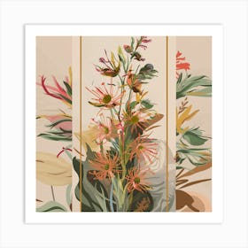 Flowers In A Vase 53 Art Print