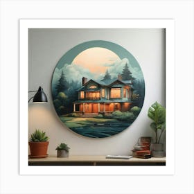 Default Create A Unique Wall Art Of Mention House 0 (1) Art Print