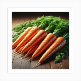 Carrots Art Print