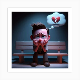 Broken Art Print