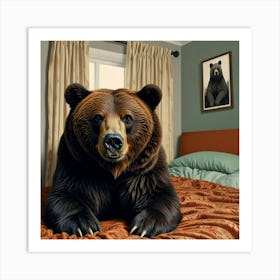 Leonardo Lightning Animals In My Room Bear Art 3 Art Print