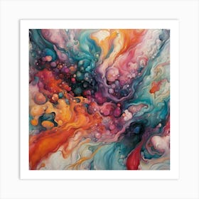 Abstract Painting 29 Art Print