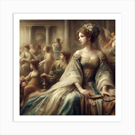 Victoria Painting Art Print