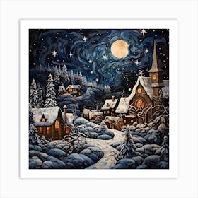 Enchanted Yuletide Ethereal Art Print