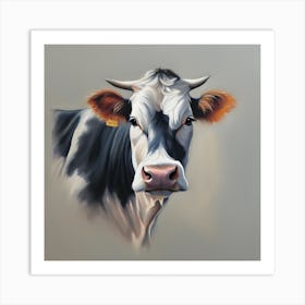 Cow Portrait 1 Art Print