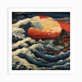 Great Wave Off Kanagawa Art Print