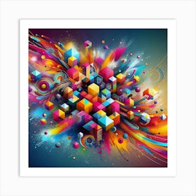 Abstract Art 6 Art Print