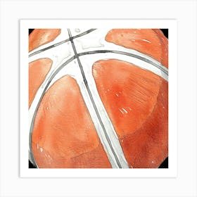 Basketball Ball 1 Art Print