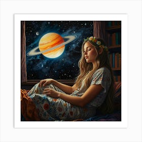 Saturn Art Print