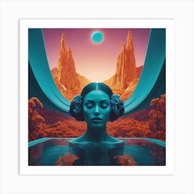 Goddess Dreamer Art Print