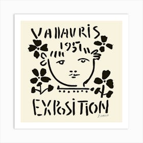 Valauris 1939 Exhibition Art Print