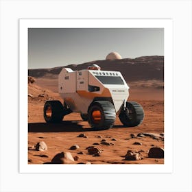 Mars Rover 5 Art Print