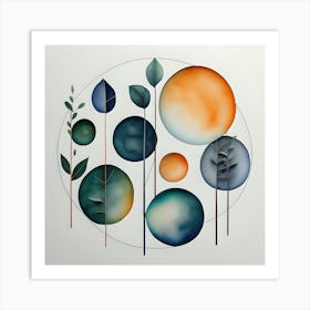 Spheres in motion ⁴ Art Print