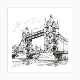 Tower Bridge London 2 Art Print