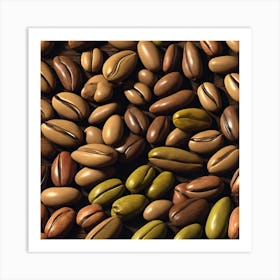 Coffee Beans 300 Art Print