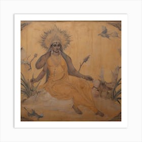 Krishna Art Print