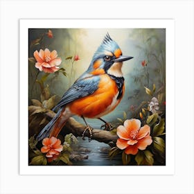 Bird In The Forest Art Print