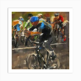 FINISH THE RACE! #00010 Art Print