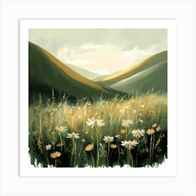 Flowers In The Wild Art Print