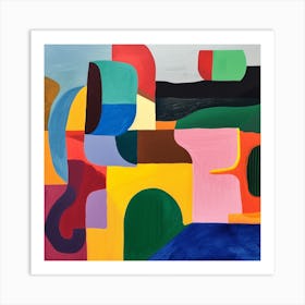 Modern Abstract Collection 28 Art Print