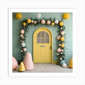 Easter Decor Art Print