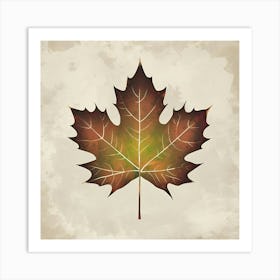 Maple Leaf 4 Art Print