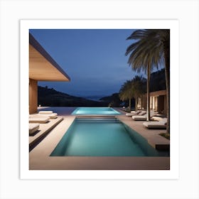 Ibiza Villa Art Print