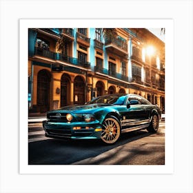 Ford Mustang Gt 8 Art Print