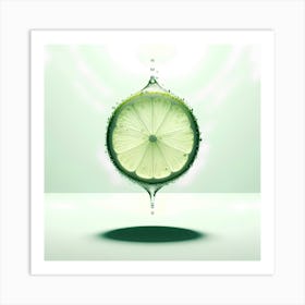 Water Drop Art Print